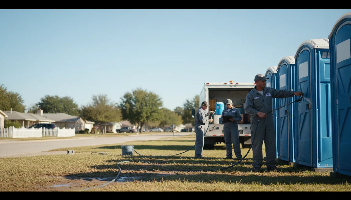 Long-Term Portable Toilet Rental in Dunbridge, OH near me